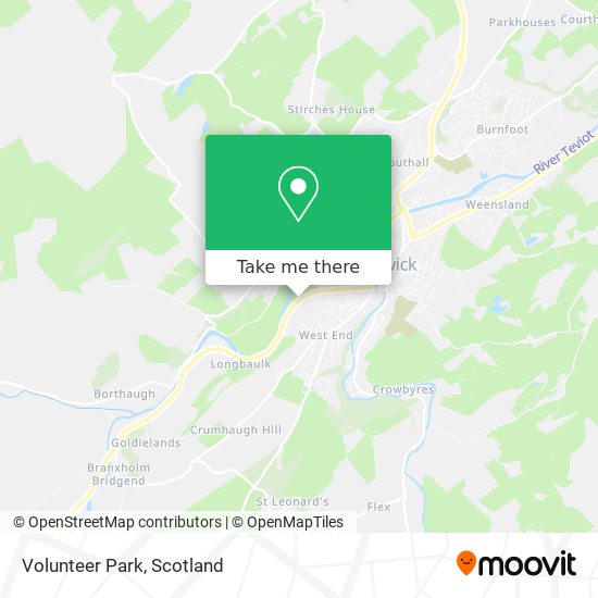 Volunteer Park map