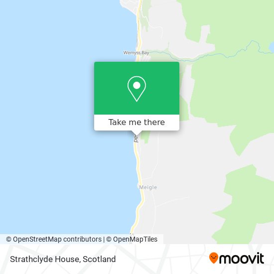 Strathclyde House map