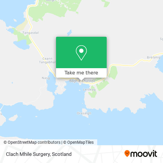 Clach Mhile Surgery map
