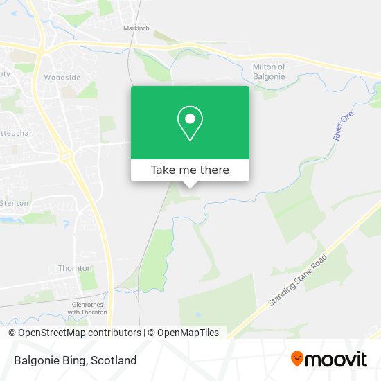 Balgonie Bing map