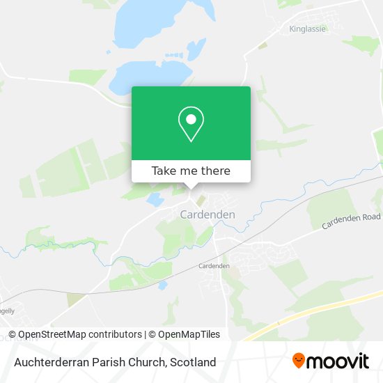 Auchterderran Parish Church map