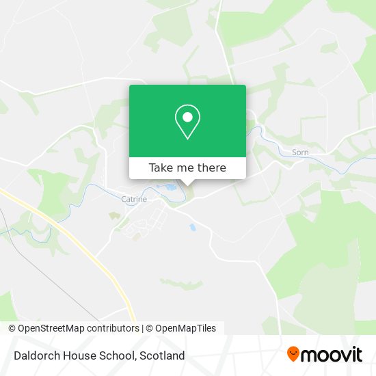 Daldorch House School map