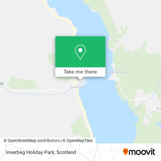 Inverbeg Holiday Park map