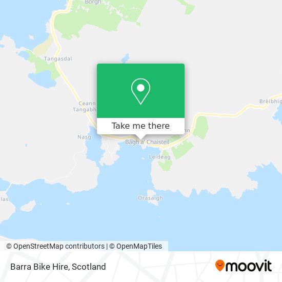 Barra Bike Hire map