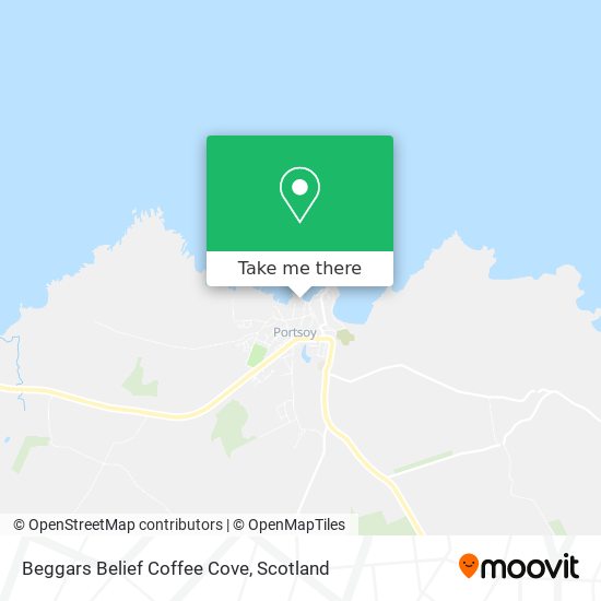 Beggars Belief Coffee Cove map