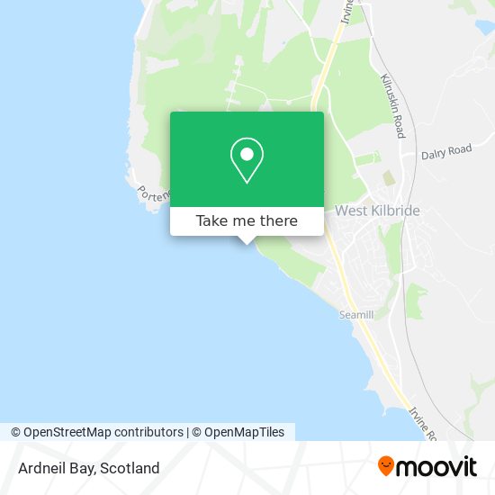 Ardneil Bay map