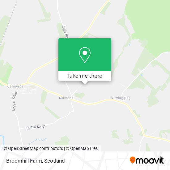 Broomhill Farm map