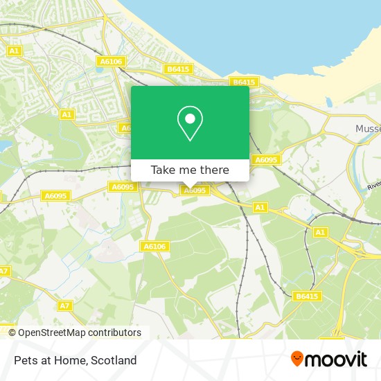 Pets at Home map