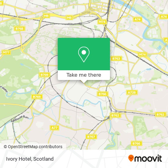 Ivory Hotel map