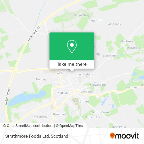 Strathmore Foods Ltd map
