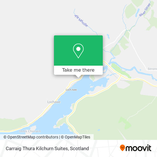 Carraig Thura Kilchurn Suites map