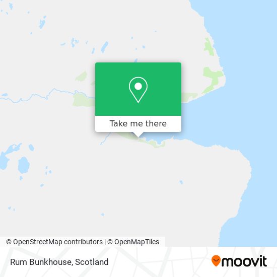Rum Bunkhouse map