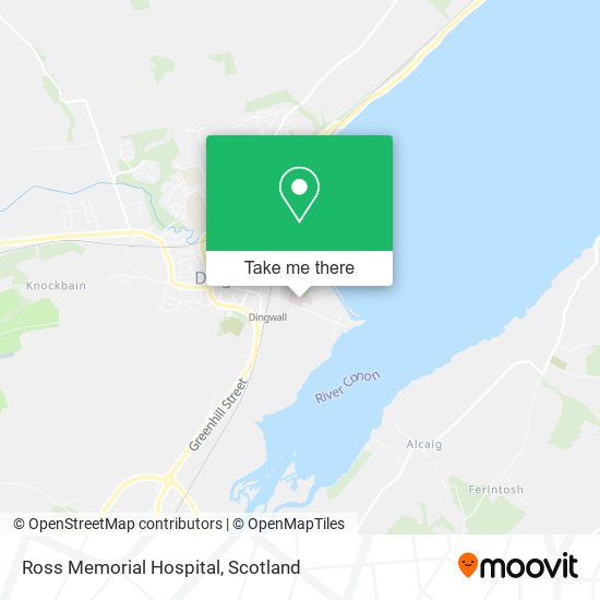 Ross Memorial Hospital map