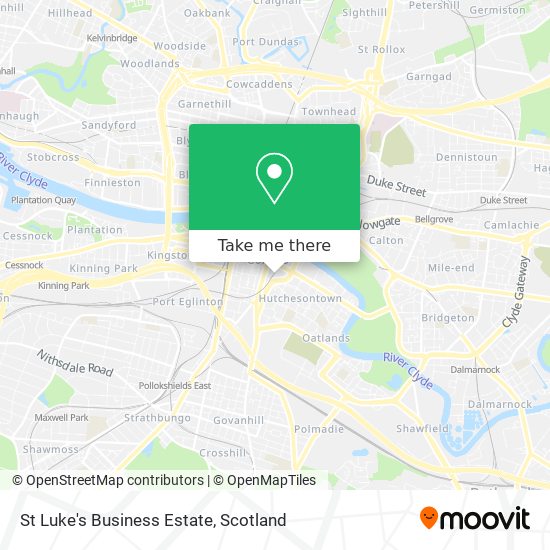 St Luke's Business Estate map