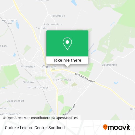 Carluke Leisure Centre map