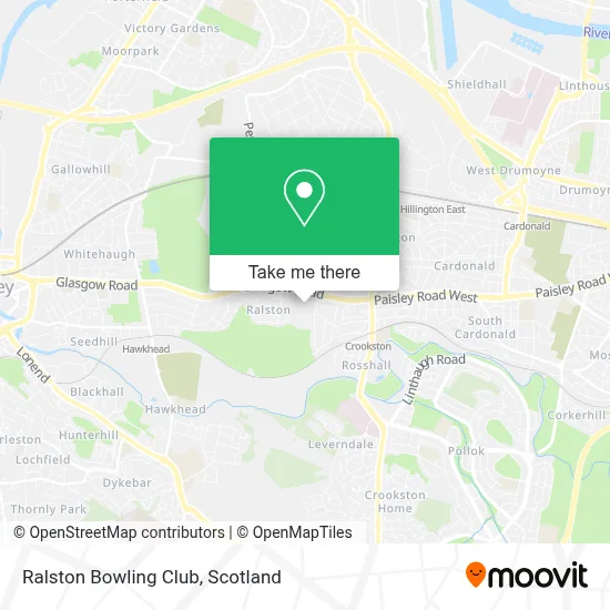 Ralston Bowling Club map