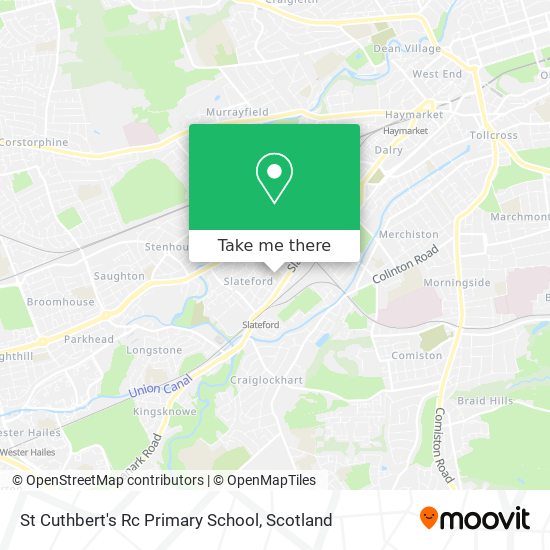 St Cuthbert's Rc Primary School map