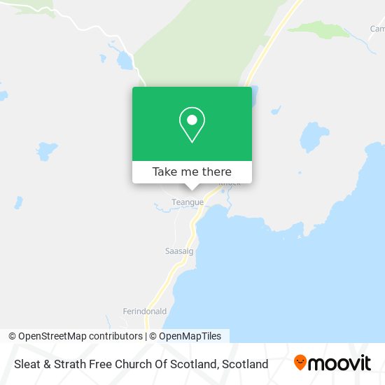 Sleat & Strath Free Church Of Scotland map