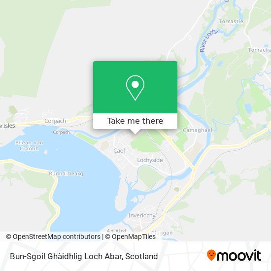 Bun-Sgoil Ghàidhlig Loch Abar map