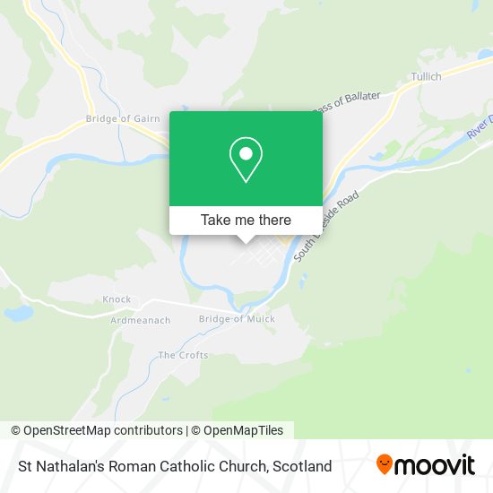 St Nathalan's Roman Catholic Church map