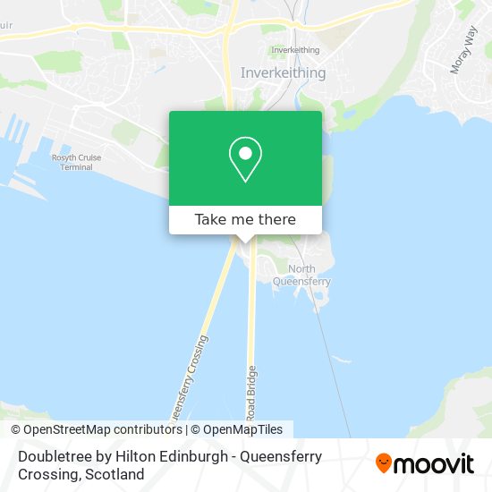 Doubletree by Hilton Edinburgh - Queensferry Crossing map