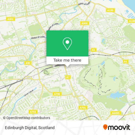 Edinburgh Digital map