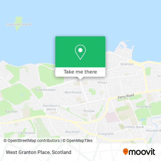 West Granton Place map