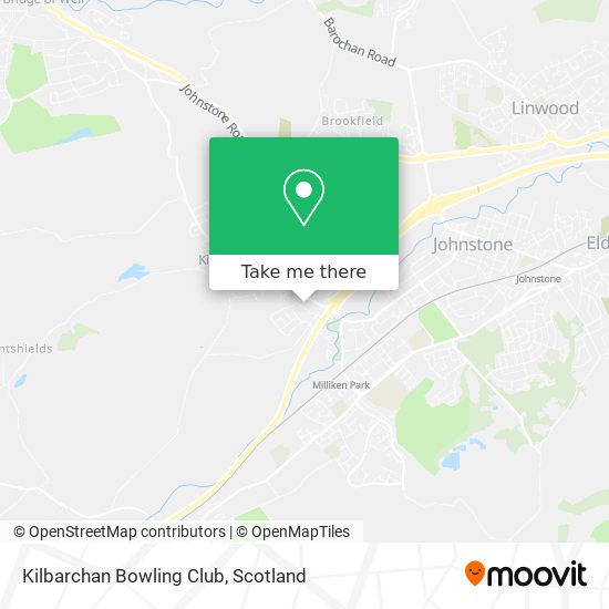 Kilbarchan Bowling Club map