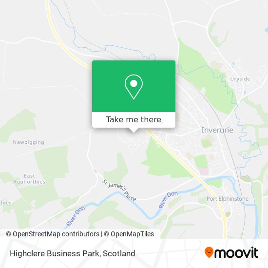 Highclere Business Park map