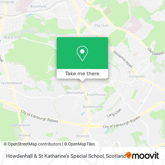Howdenhall & St Katharine's Special School map