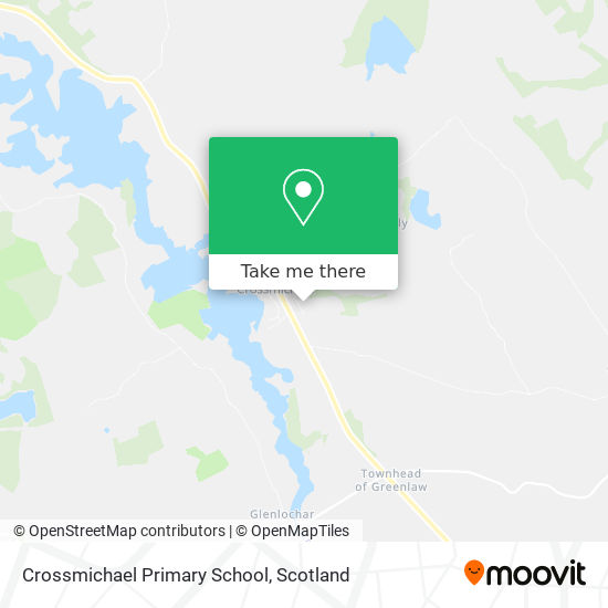 Crossmichael Primary School map