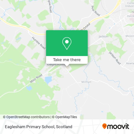 Eaglesham Primary School map