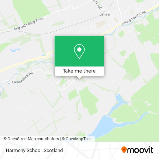 Harmeny School map