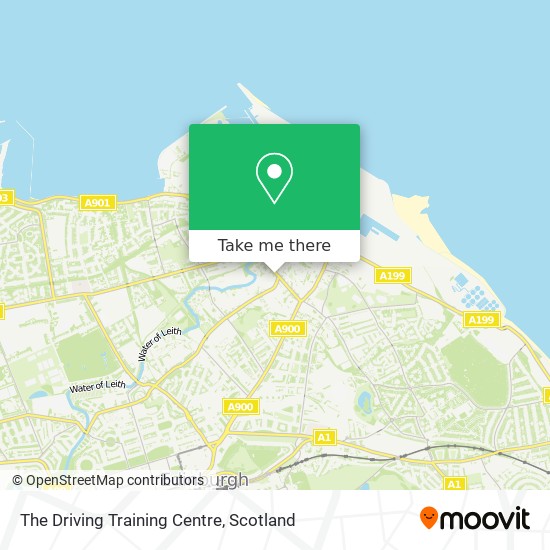 The Driving Training Centre map