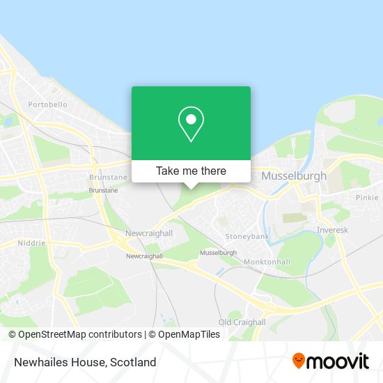Newhailes House map