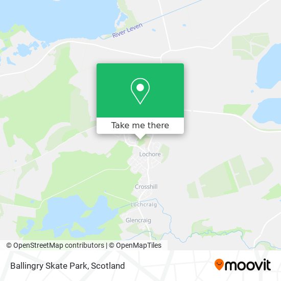 Ballingry Skate Park map