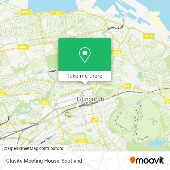 Glasite Meeting House map
