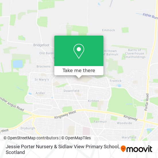 Jessie Porter Nursery & Sidlaw View Primary School map
