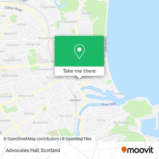 Advocates Hall map