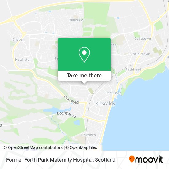 Former Forth Park Maternity Hospital map