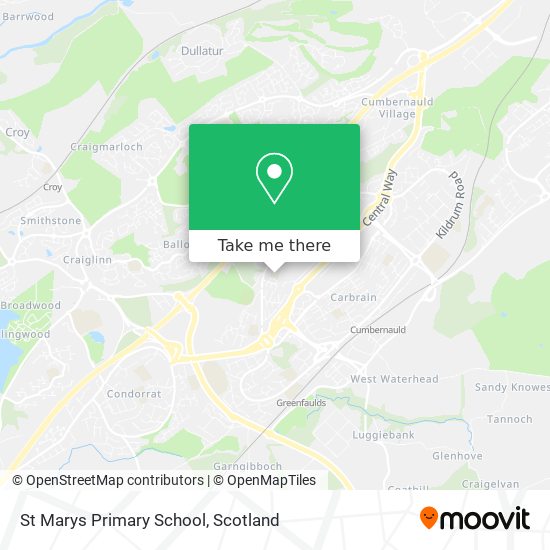 St Marys Primary School map
