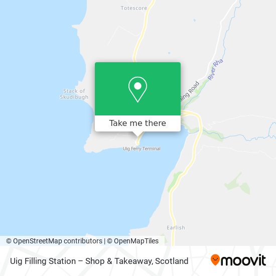 Uig Filling Station – Shop & Takeaway map