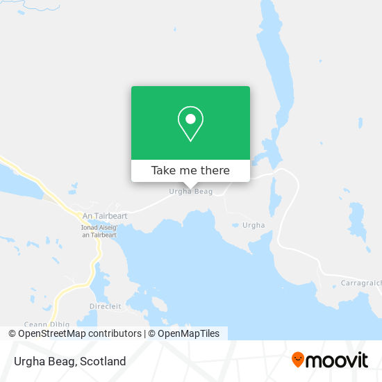 Urgha Beag map