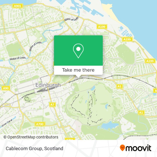 Cablecom Group map