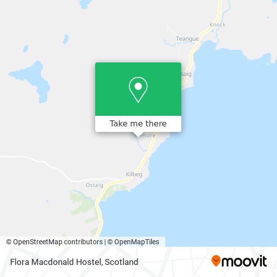 Flora Macdonald Hostel map