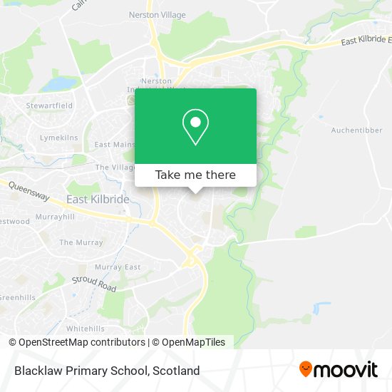 Blacklaw Primary School map