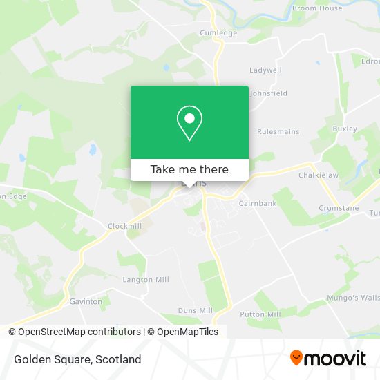 Golden Square map