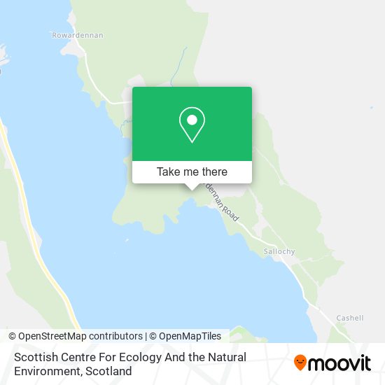 Scottish Centre For Ecology And the Natural Environment map