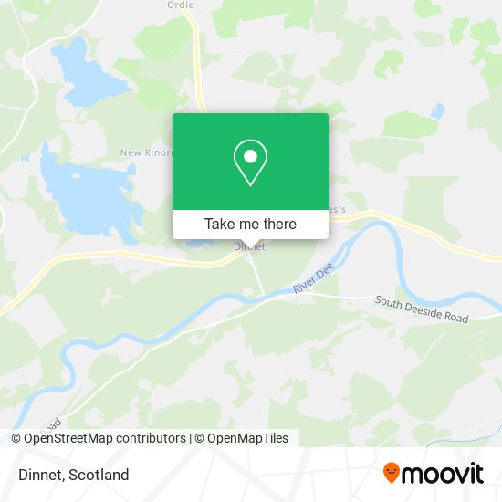 Dinnet map