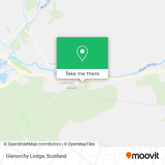 Glenorchy Lodge map